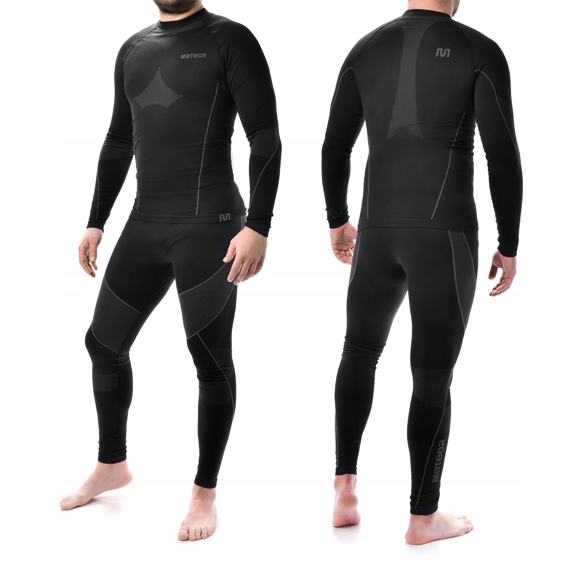 MĘSKA ODZIEŻ BIELIZNA TERMOAKTYWNA METEOR M/L oddychająca szybkoschnąca Typ nogawki długa