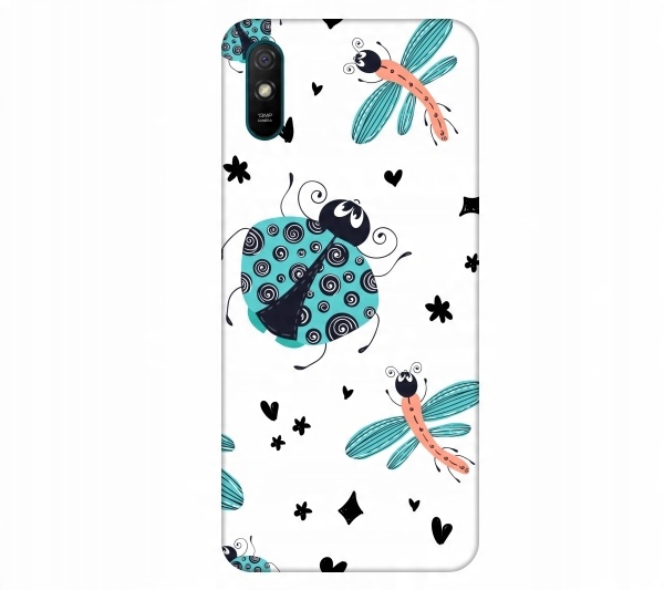 

Etui na telefon Xiaomi Redmi 9A Owady wazki zuki