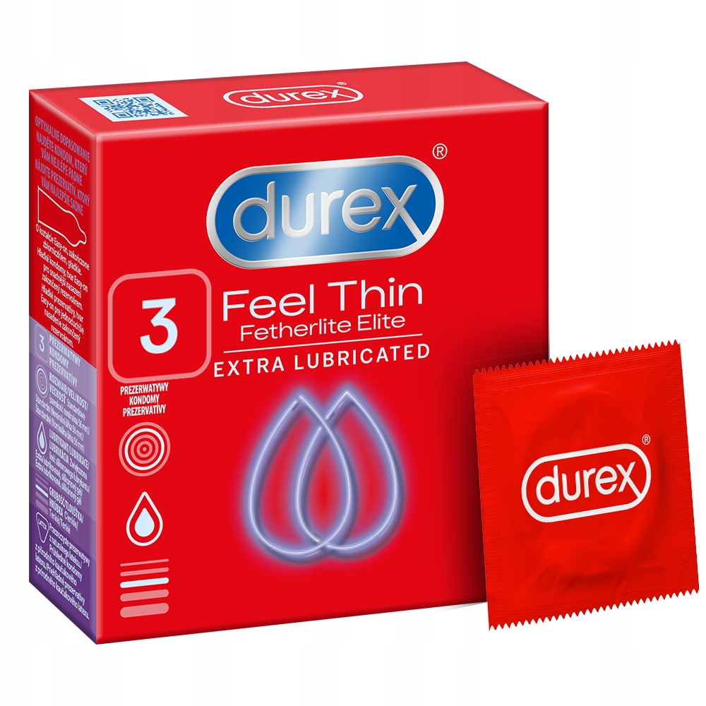 

Durex prezerwatywy Fetherlite Elite cienkie 3 szt