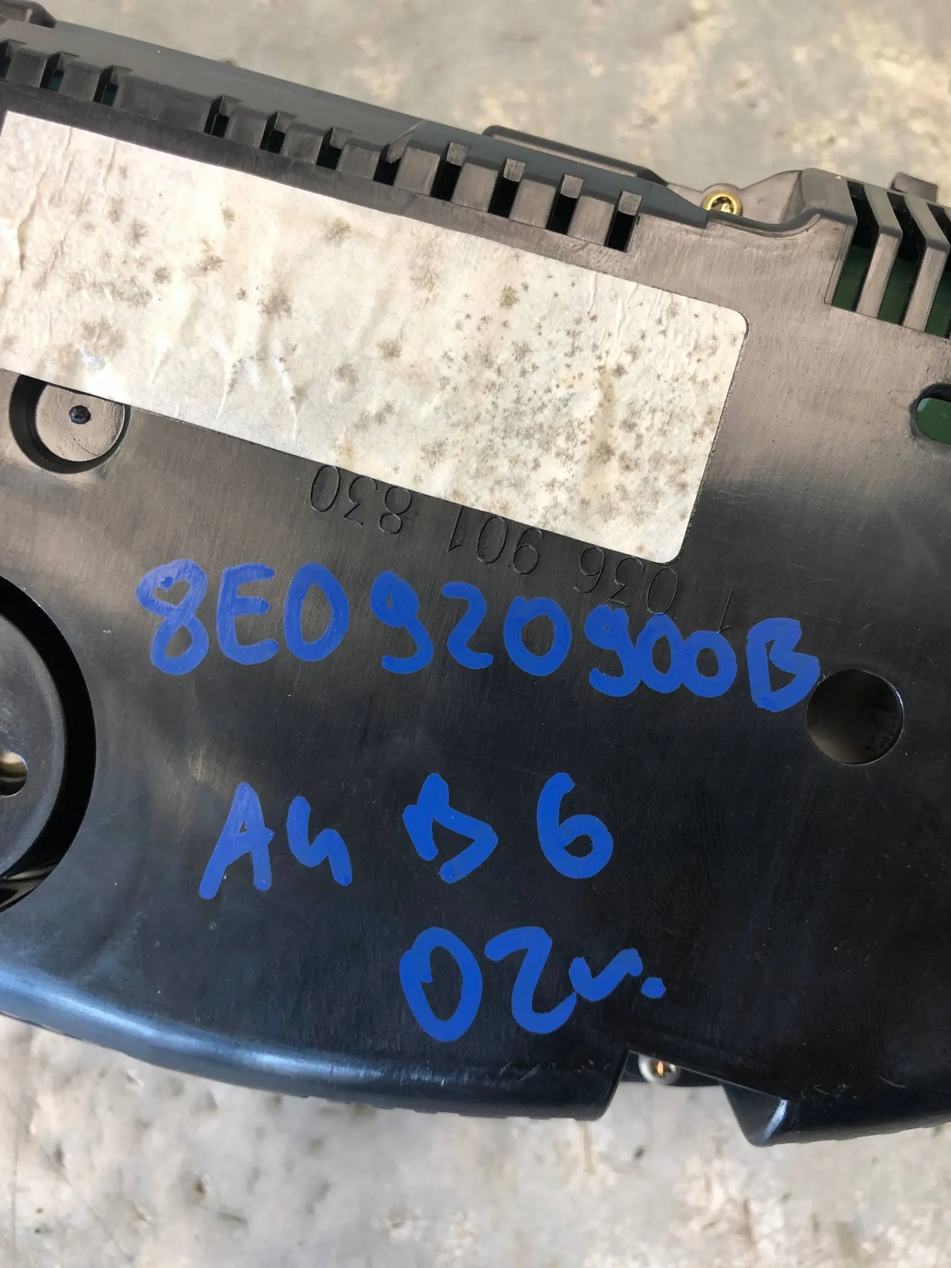 dials dials AUDI A4 B6 EUROPA 8E0920900B