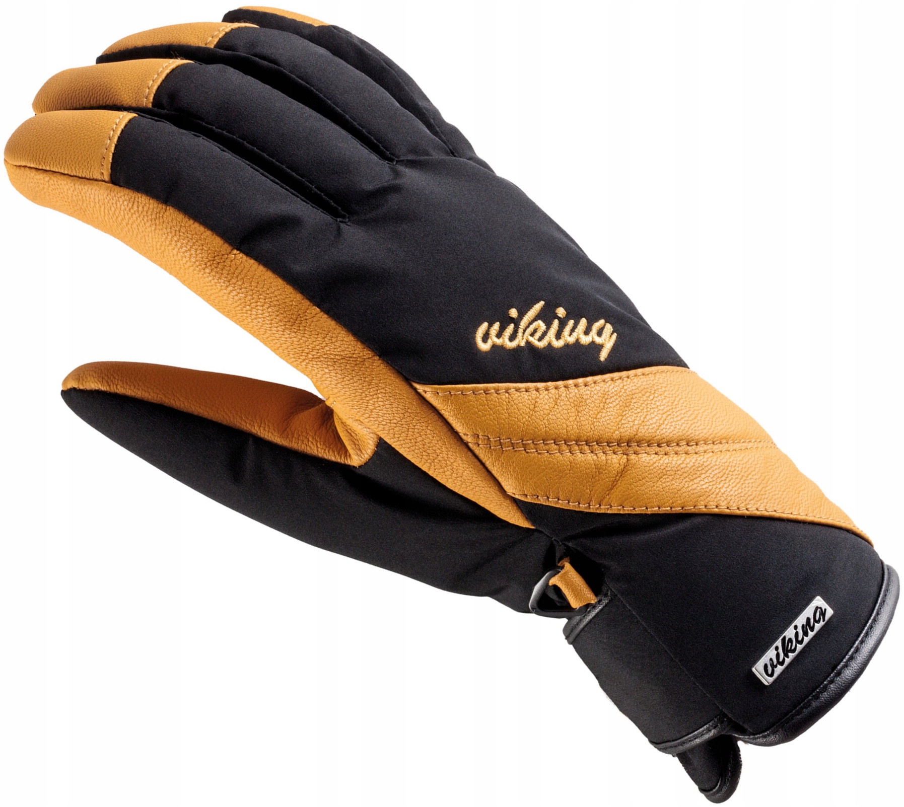 Dámské lyžařské rukavice Viking Aurin Ski Lady vel. 8 L, hořčicové