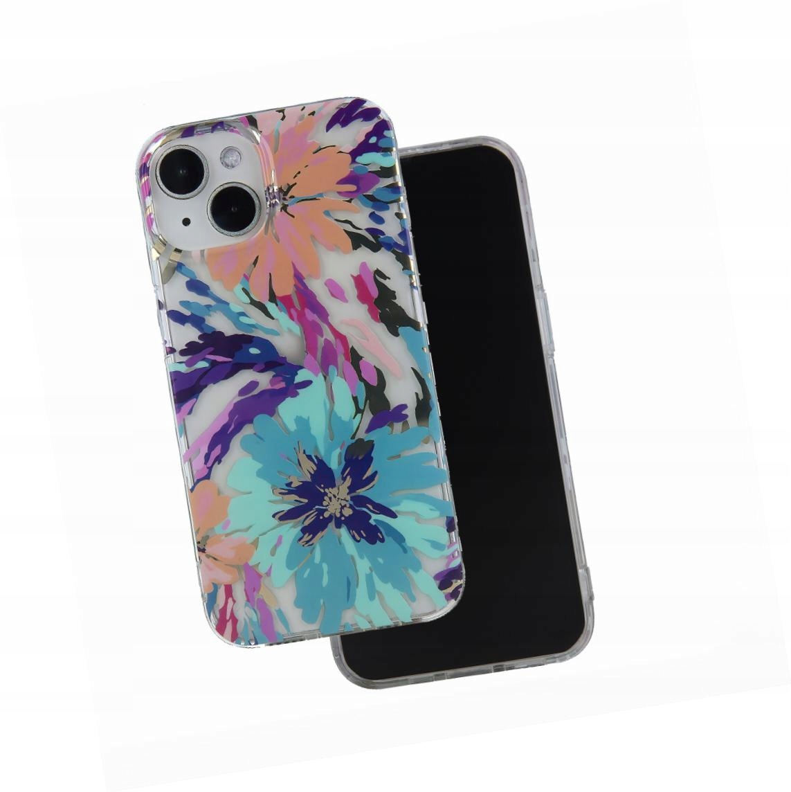 Kwiatowe etui Case na tył obudowa do Samsung Galaxy A14 4G nakładka