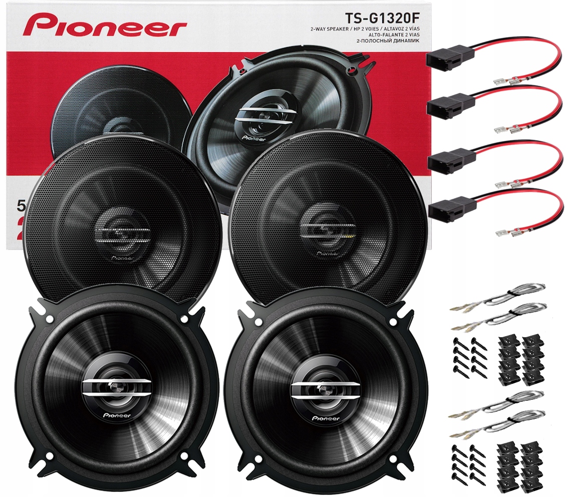 PIONEER MOCNE GŁOŚNIKI RENAULT SCENIC 2 ESPACE MODUS VELSATIS PRZÓD + TYŁ