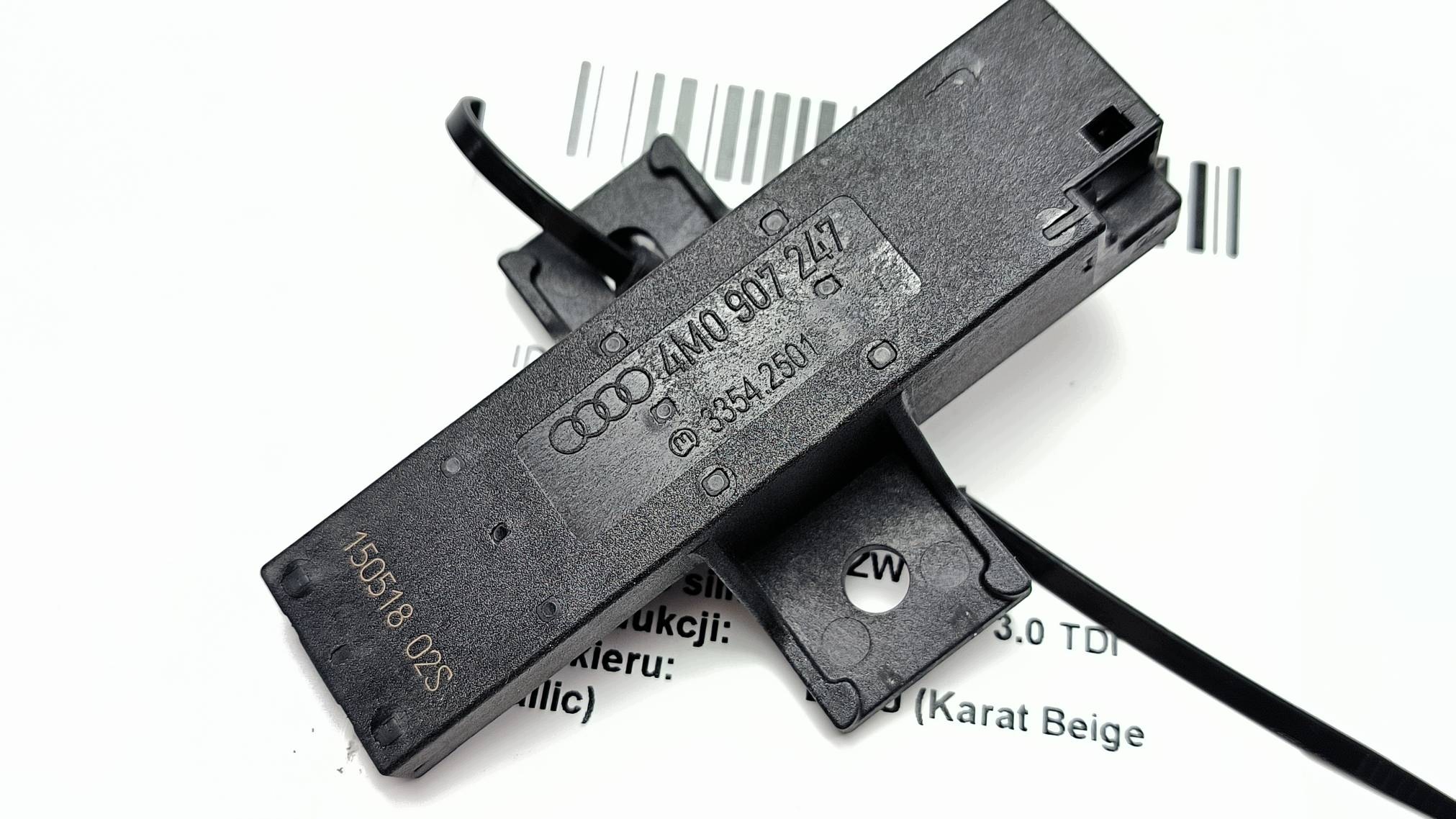 Module 4M0907247 Antenne de la serrure KEYLESS AUDI Q7 II 4M