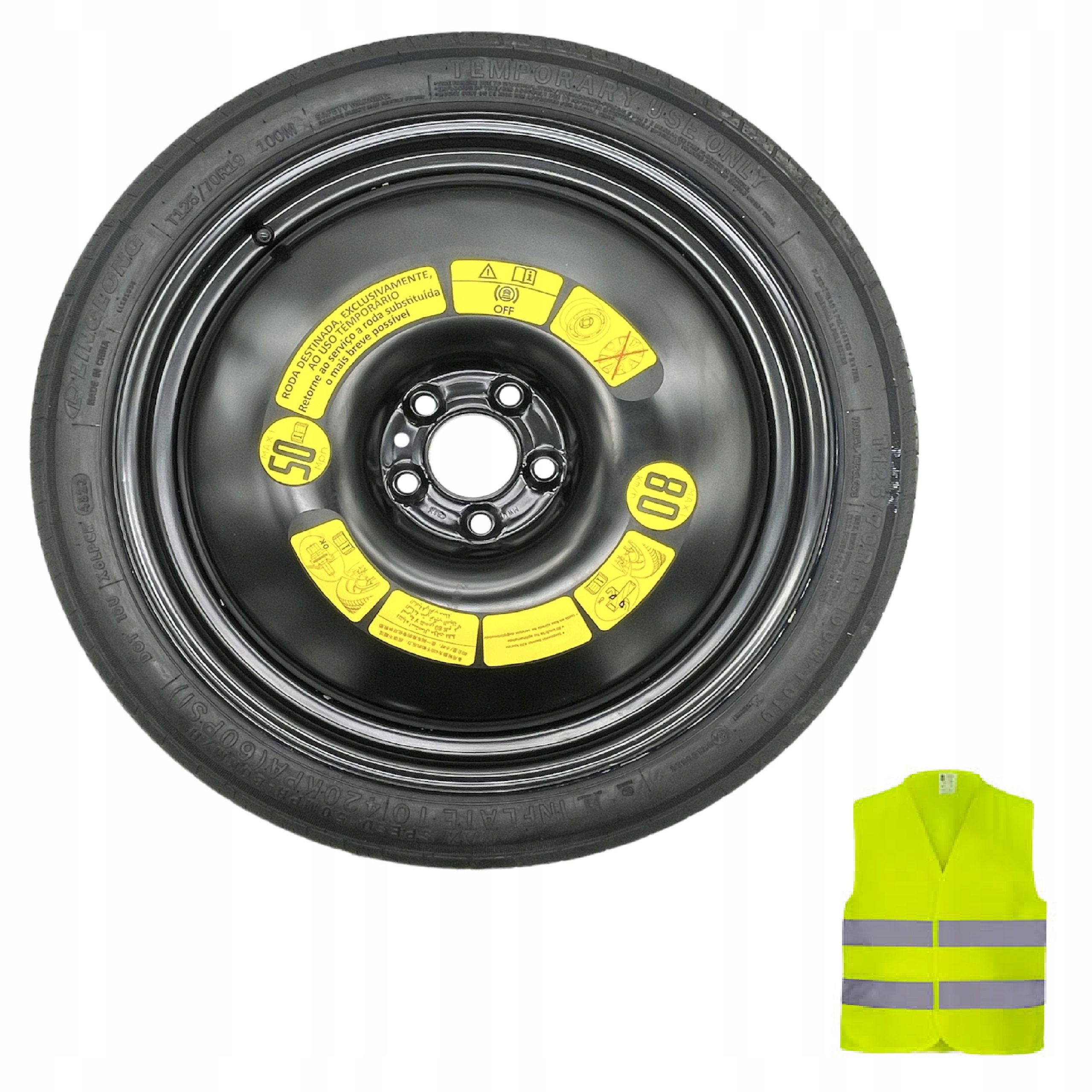 Dojazdové Koleso 19" Omoda 9 (2025 – Súčasnosť) Nové Reflexná Vesta