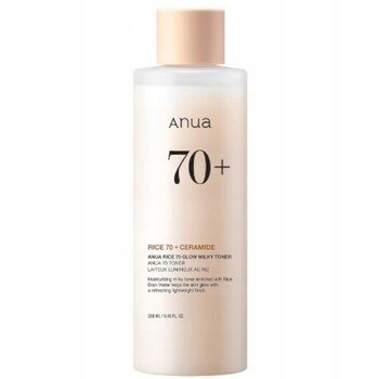 Anua Rice 70 Ceramide Glow Milky Toner Rozjasňující mléčný toner s rýží