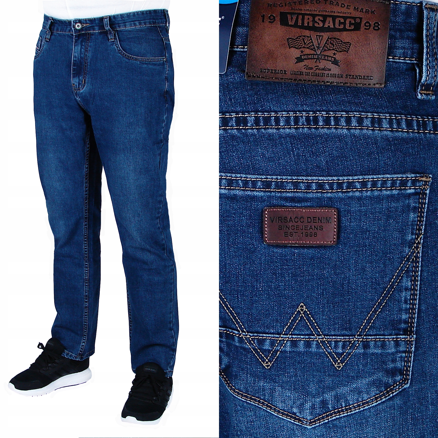 Pánské Džínové Kalhoty W34 L30 W88-90 cm