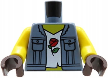 

Lego tors figurki damski, jeansowa kamizelka