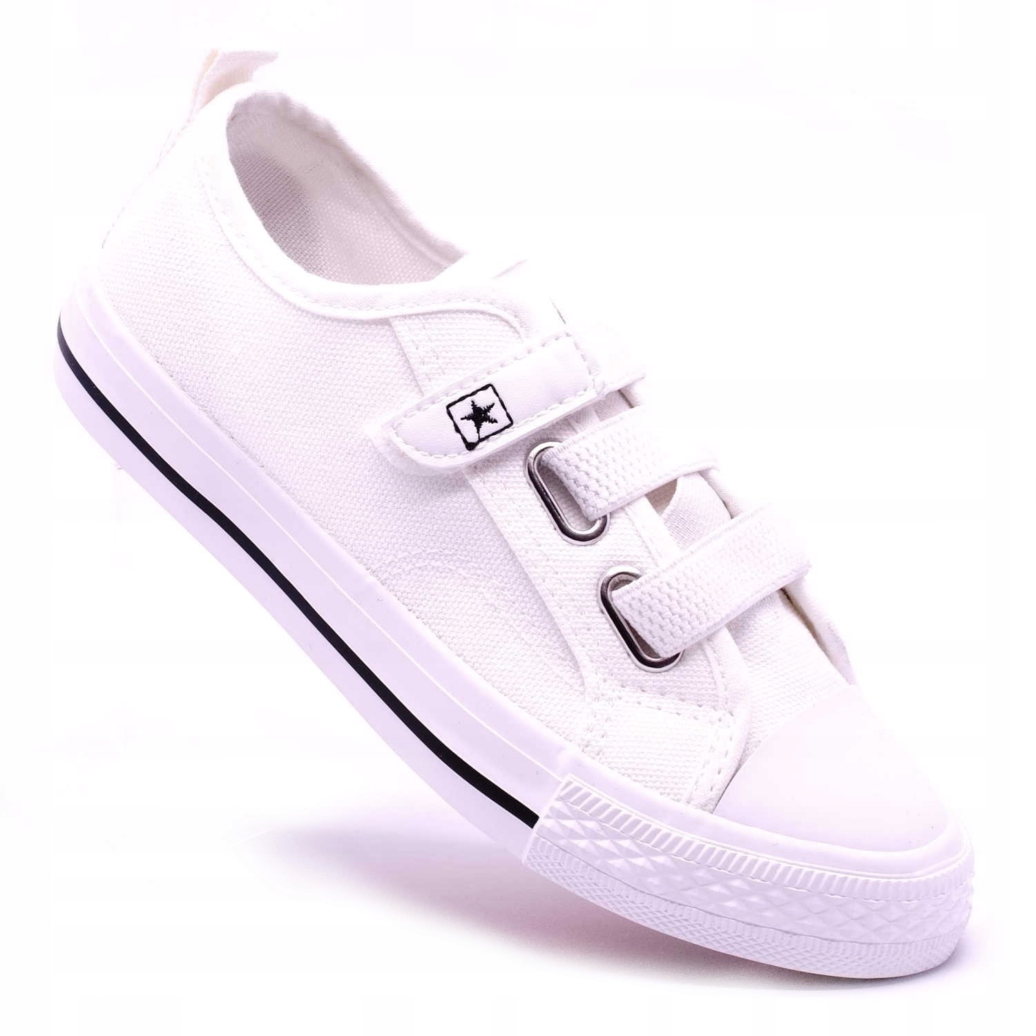 

Tenisówki Trampki Na Rzep Gumka News 35