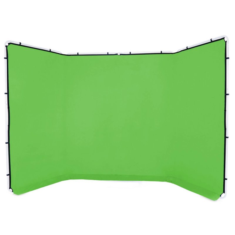 Pozadí Manfrotto Panoramic 4 m Chromakey Green bez rámu