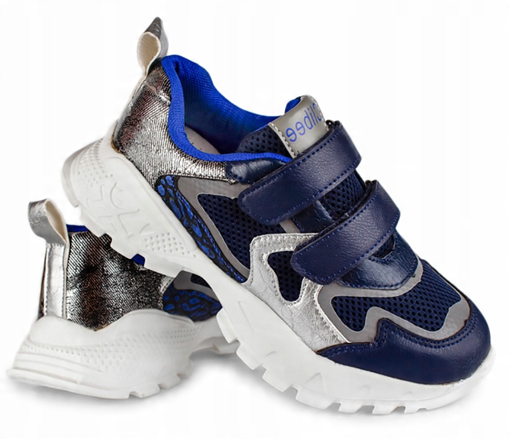

Clibee adidasy Półbuty granatowe Sneakersy rzep 36