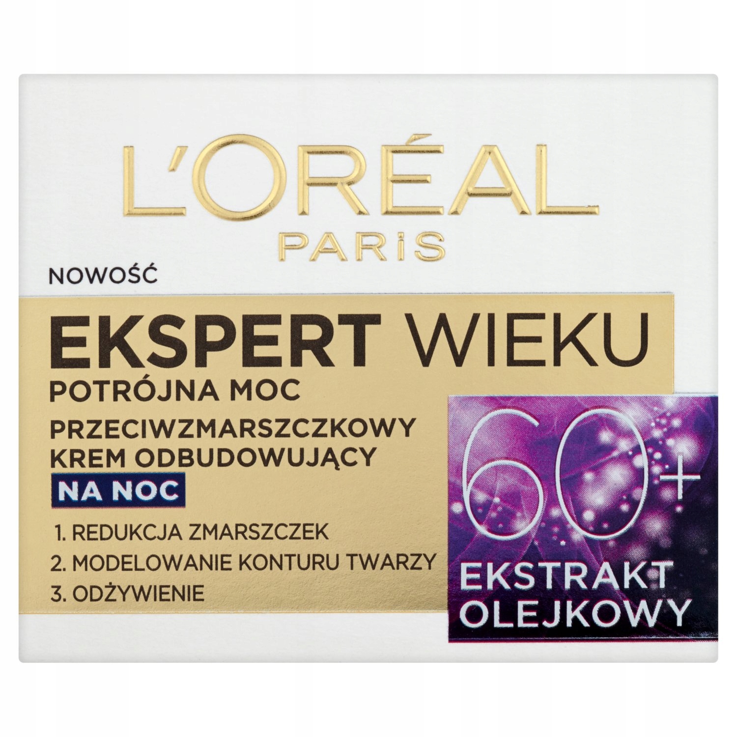 

L'Oreal Paris Krem Do Twarzy Na Noc 60+ 50 ml