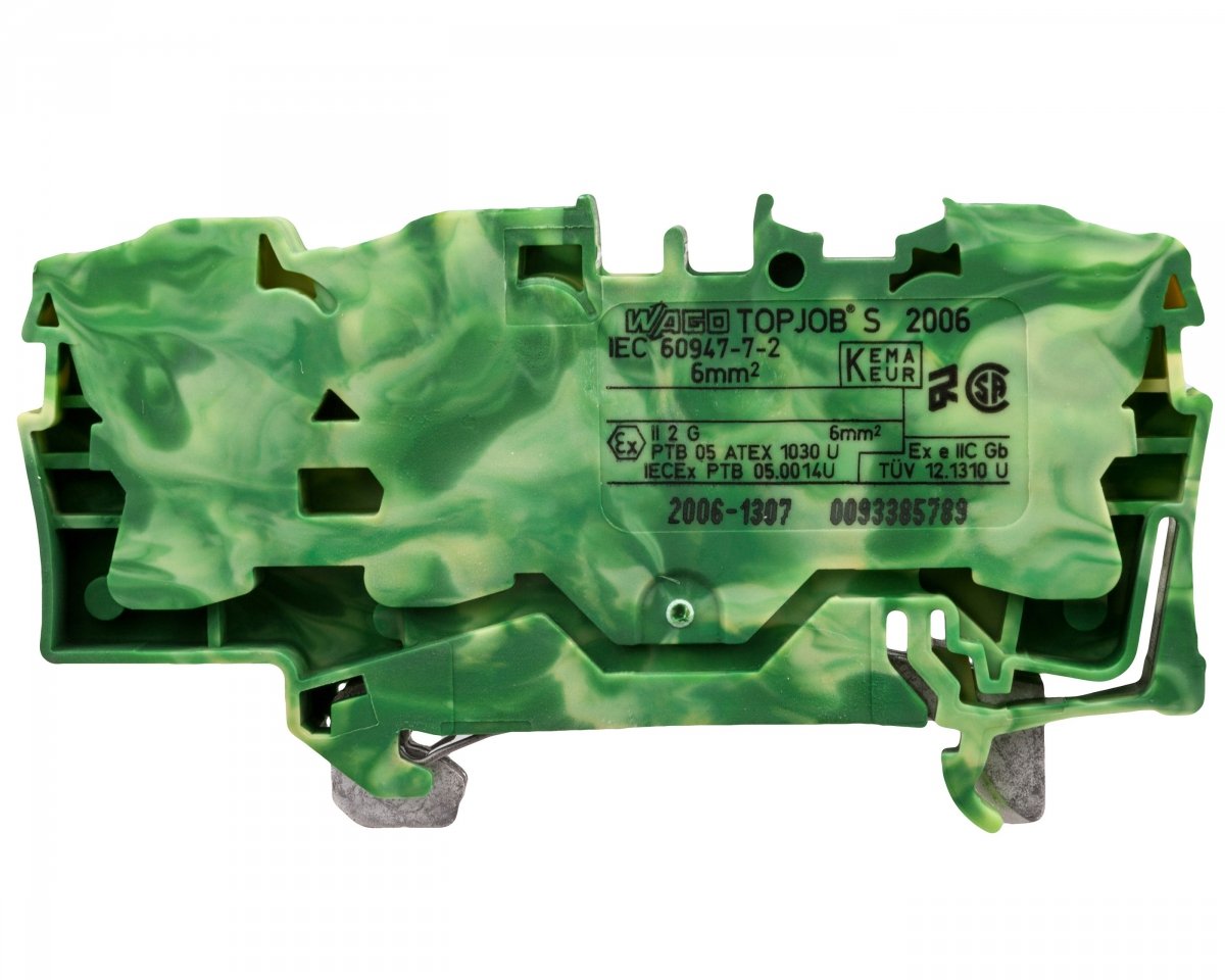 

Złączka szynowa ochronna 6mm2 2006-1307