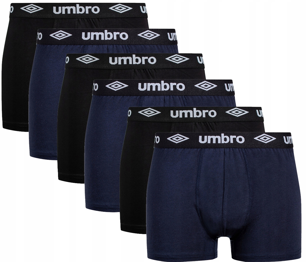 

3 X 2PAK Umbro Bokserki Męskie Czarny/granat M