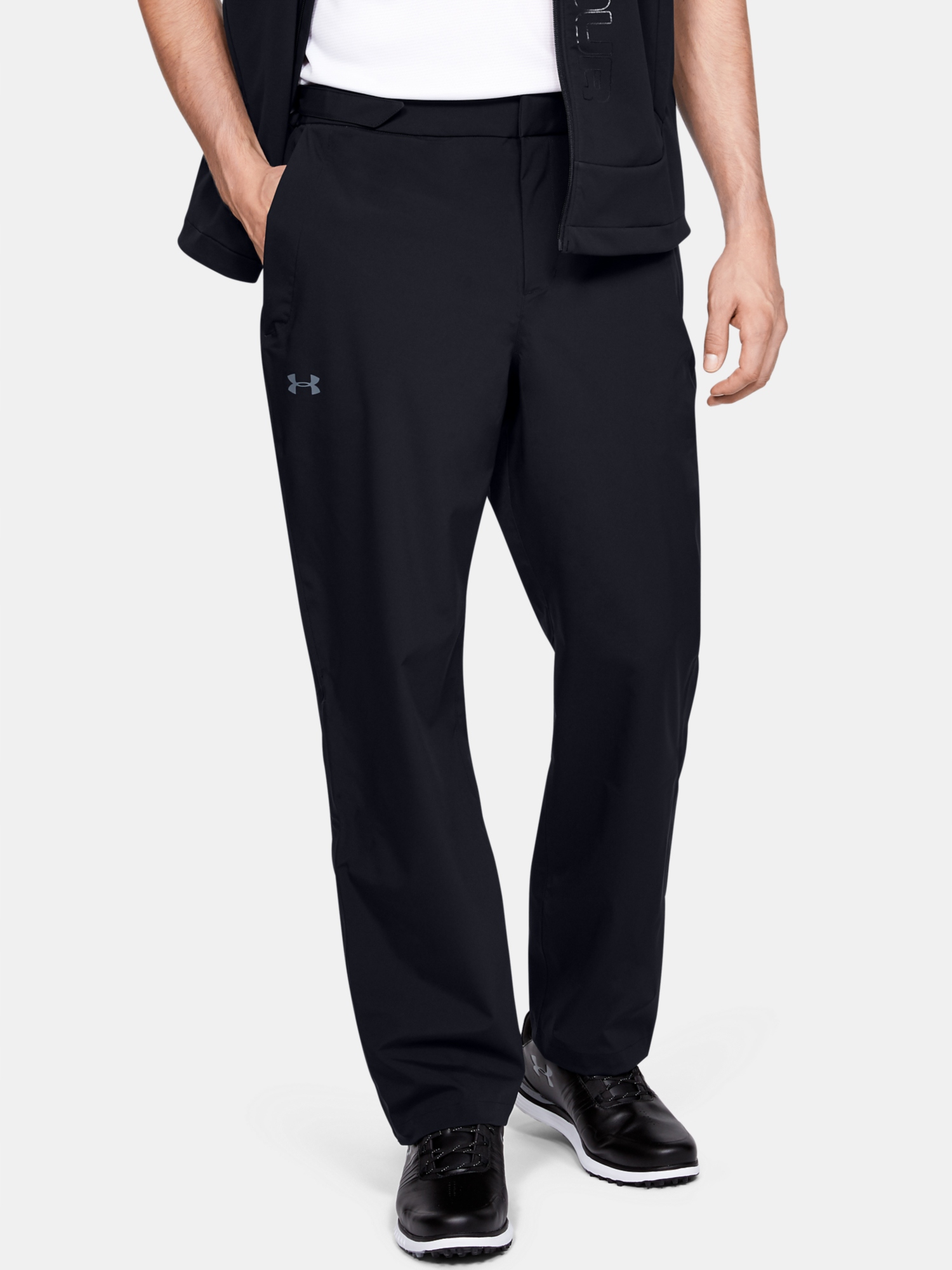 Under Armour Kalhoty Stormproof Golf Rain Pant-BLK černá
