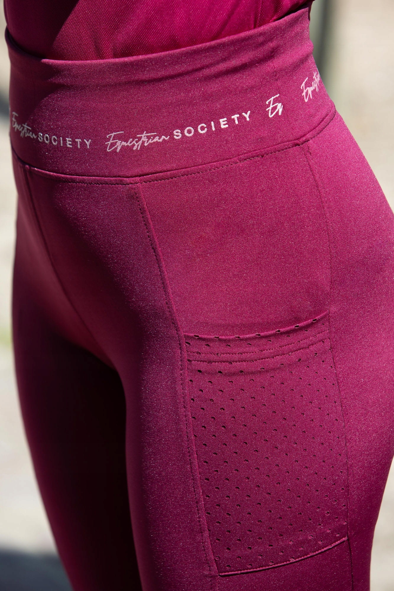 Harry's Horse Legginsy damskie Mykonos Full Grip Rhododendron 44