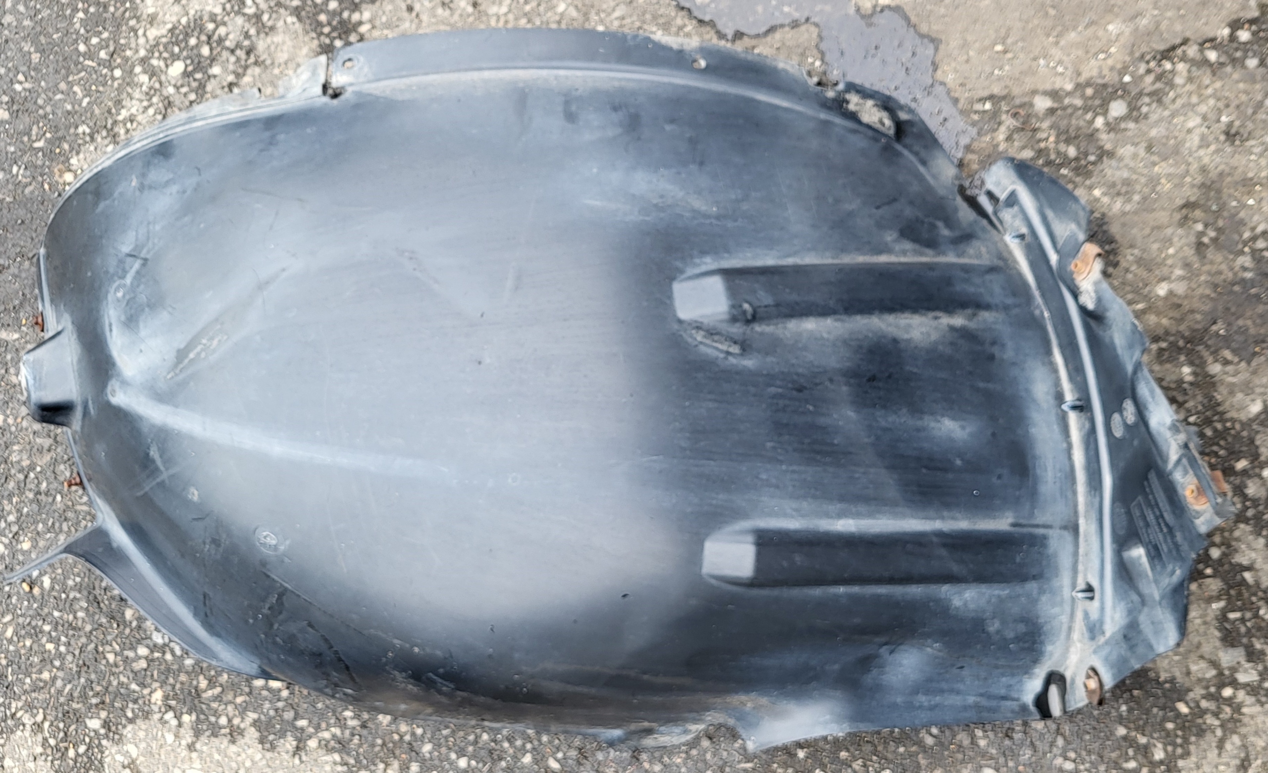 mudguard left front part front MERCEDES ML W164 A1648840122 FG original