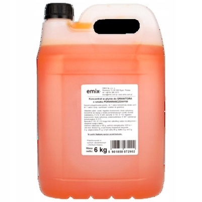 1x 6kg Koncentrat Granita w płynie pomarańcza emix