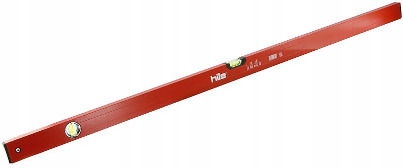 

Hile Pro Poziomnica aluminiowa czerwona s40 120cm