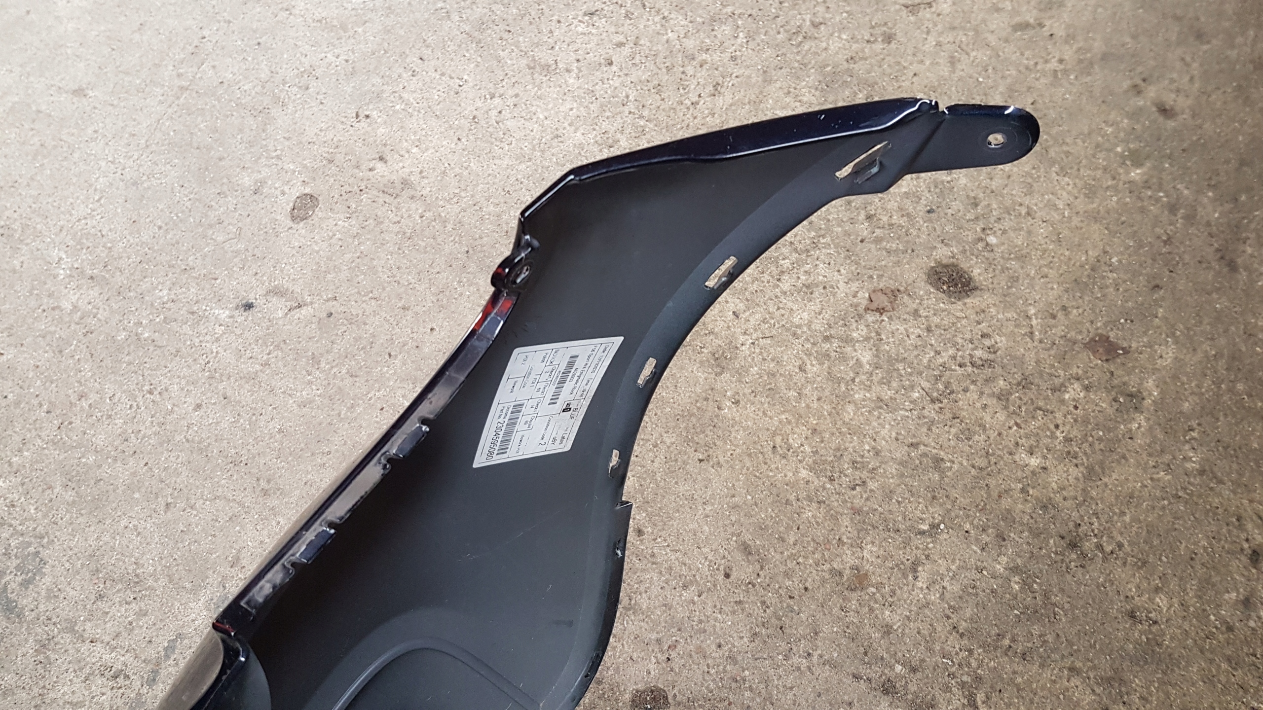 bumper rear MINI COOPER F56 S SPORT
