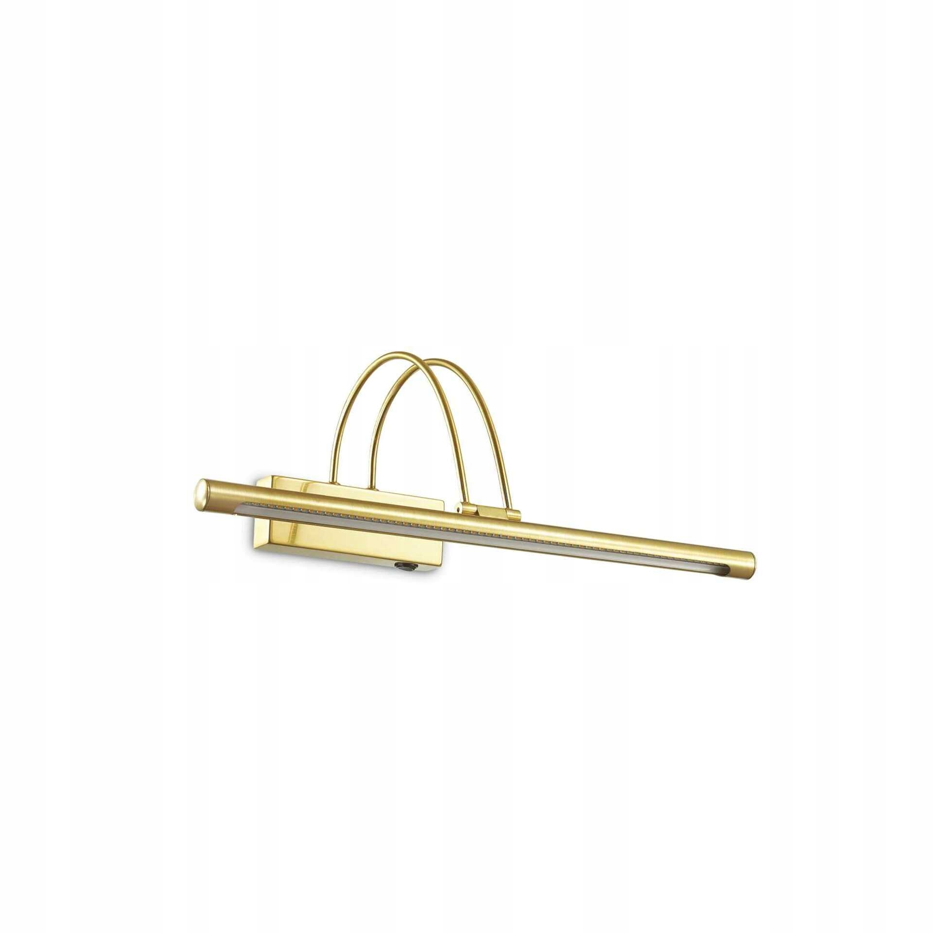 Led Nástenné svietidlo Ideal Lux Bow AP66 ottone satinato 121178 mosadzné 46c