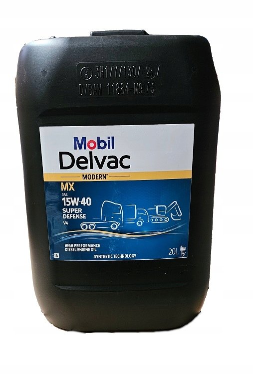 MOBIL DELVAC 15W40 20L. MODERN SUPER DEFENSE V4