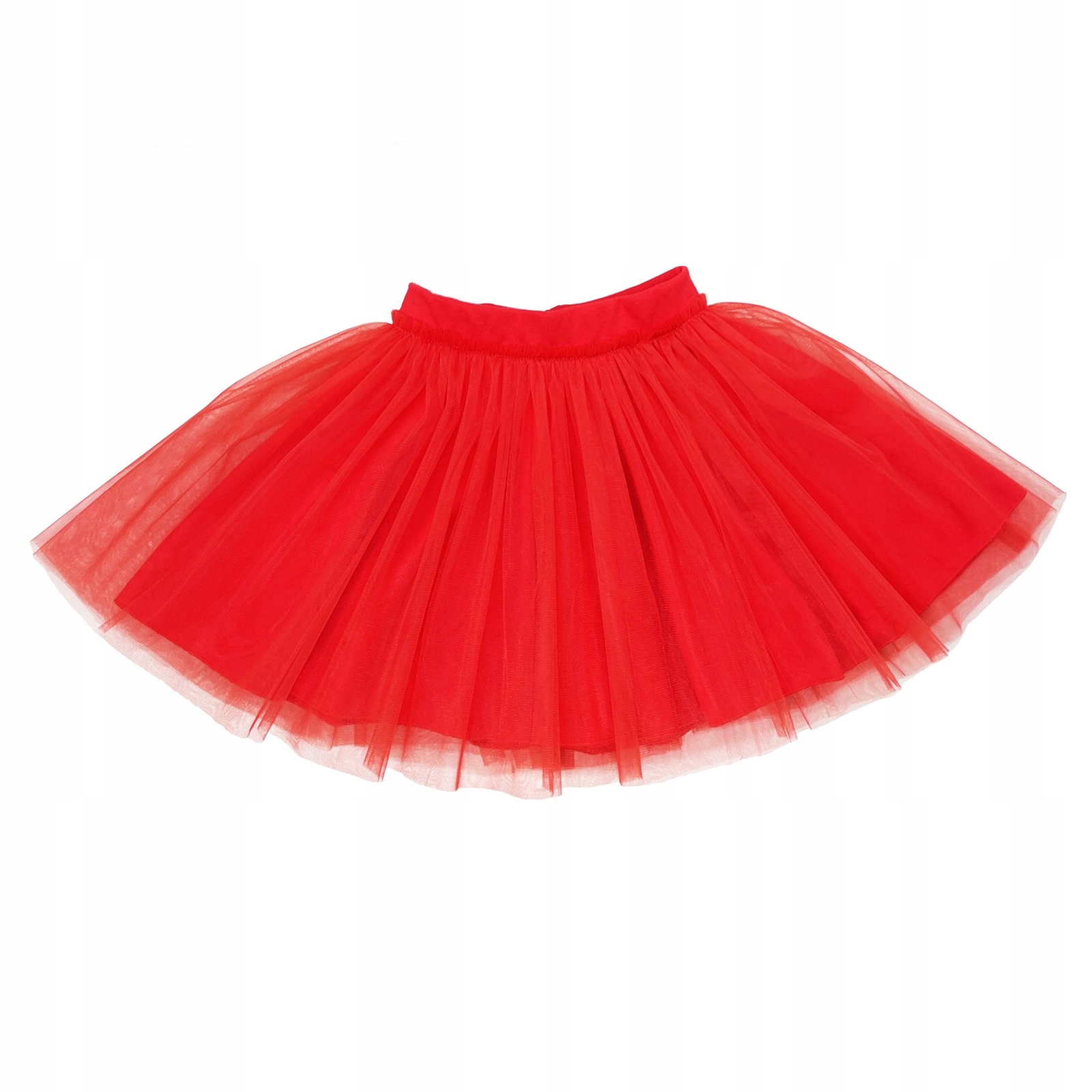 SPÓDNICZKA TIULOWA DZIEWCZĘCA Z KOŁA NIE PRZEŚWITUJE Z PODSZEWKĄ 146/152