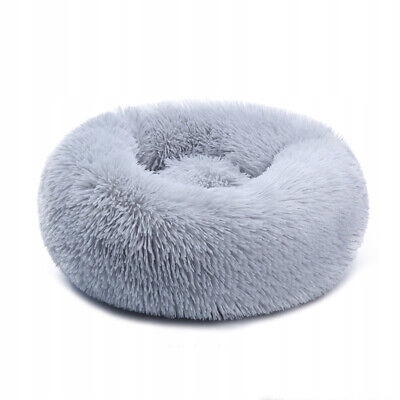 Levně Plyšový pelíšek pro domácí zvířata 100*20 cm, světle šedý