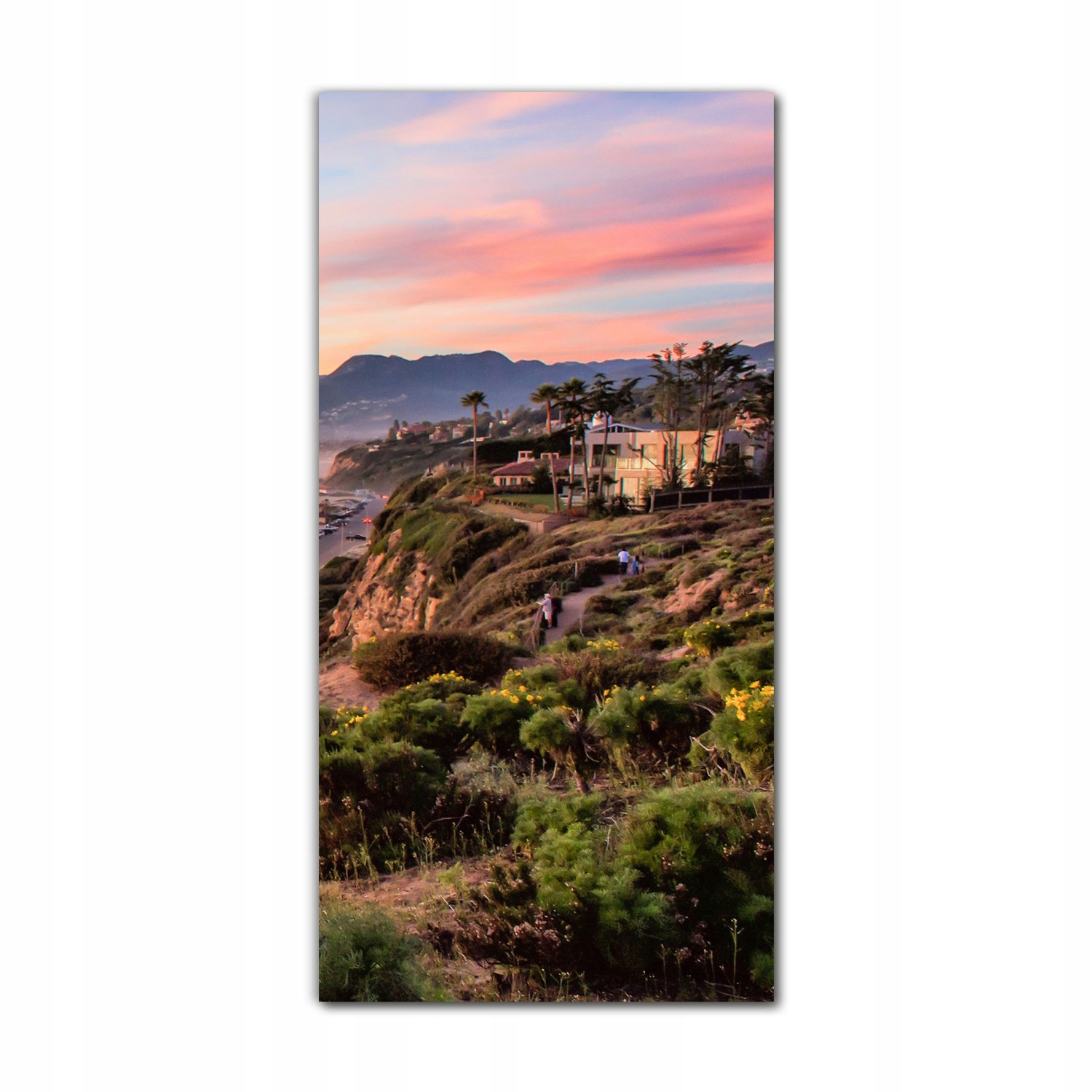 

Foto na szkle do salonu 70x140 Zatoka Santa Monica