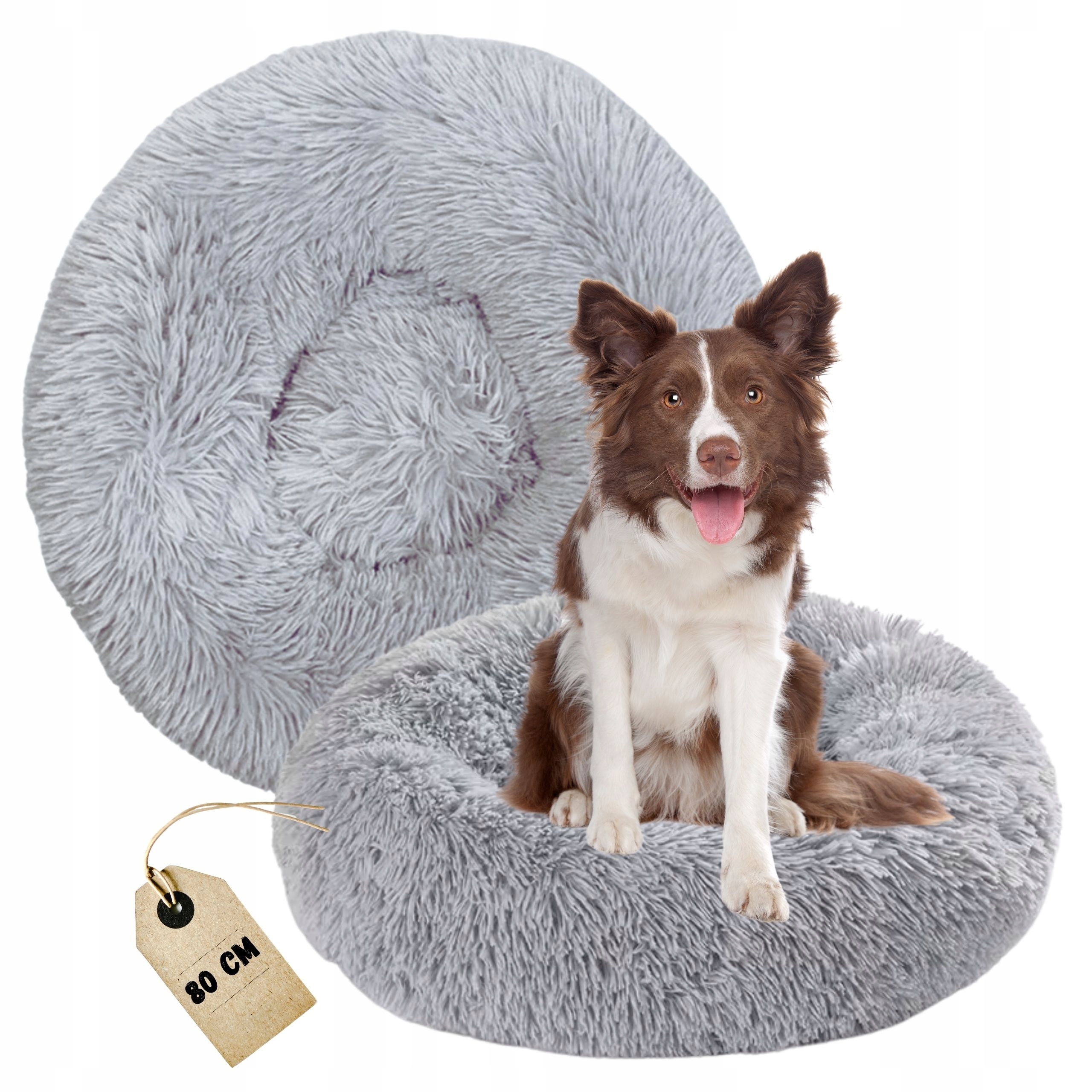 Antistresové pelíšek pro středního psa, měkké, nadýchané, Cozy Obláček 80 cm