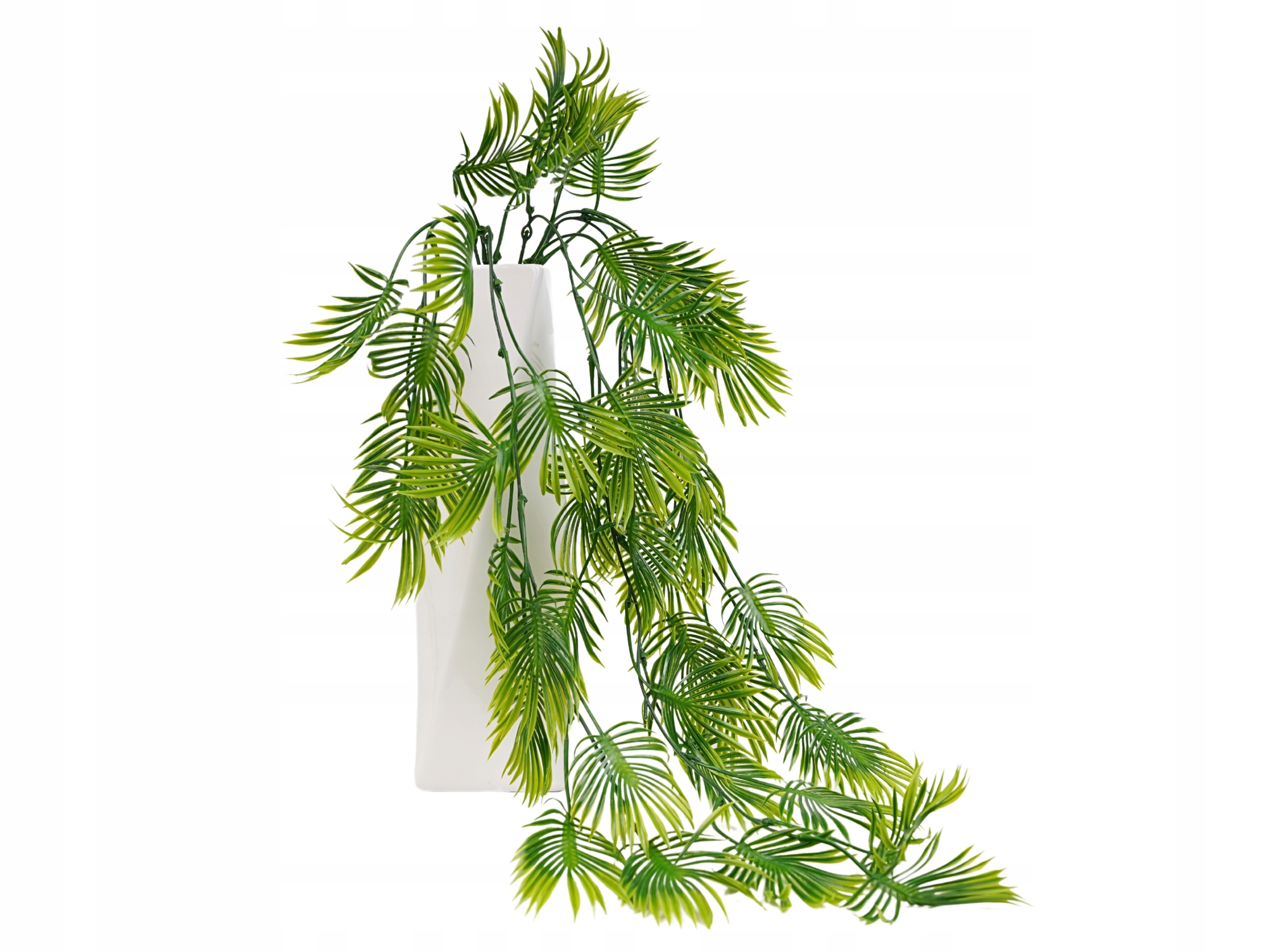 SZTUCZNE LIŚCIE XXL ZIELONE ŚCIANY ROŚLNA WISZĄCA 75CM ZWISAJĄCE GĘSTY ZWIS Typ inny