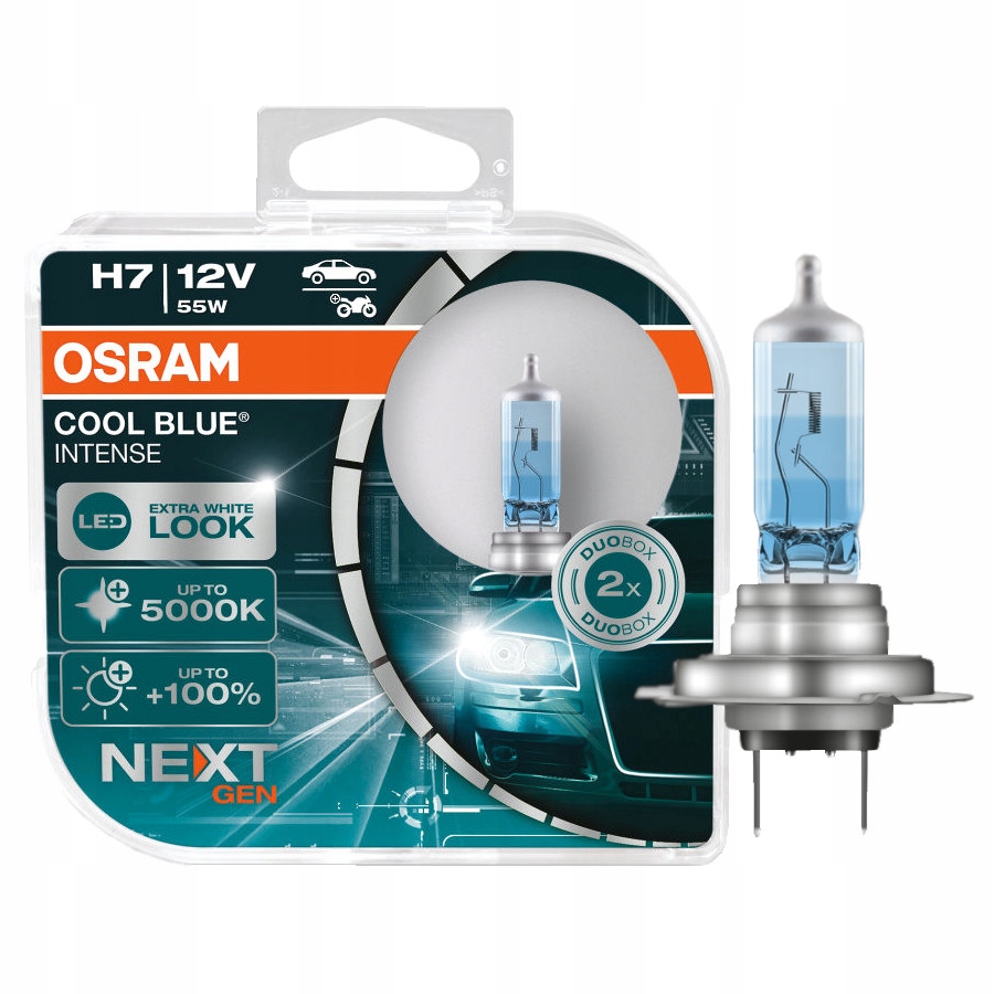 Żarówki H7 Osram Cool Blue Intense Osram