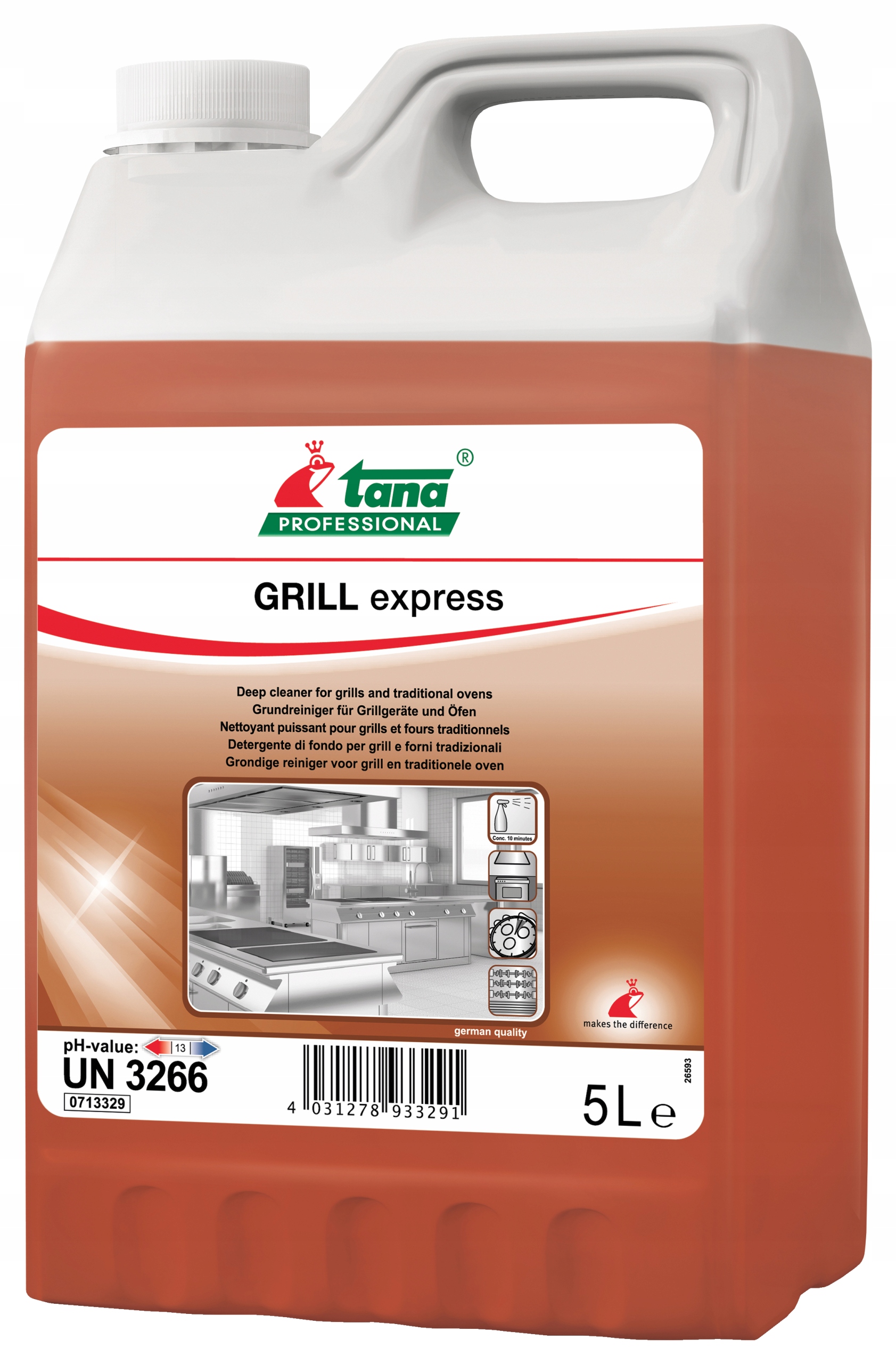 Levně Čistič grilů a průmyslových pecí Grill Express 5l