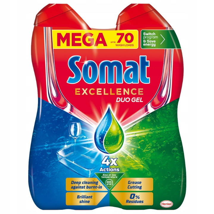 

Somat Excellence Duo Żel Pogromca Tłuszczu 2x630ml