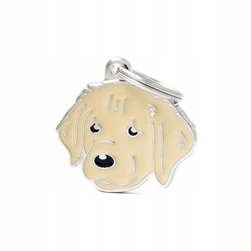

MyFamily adresówka identyfikator Golden Retriever