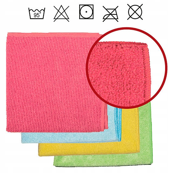 Ściereczka ścierka z mikrofibry niebieska SPRINTUS 40x40 opak.5 szt EAN (GTIN) 4260578095327