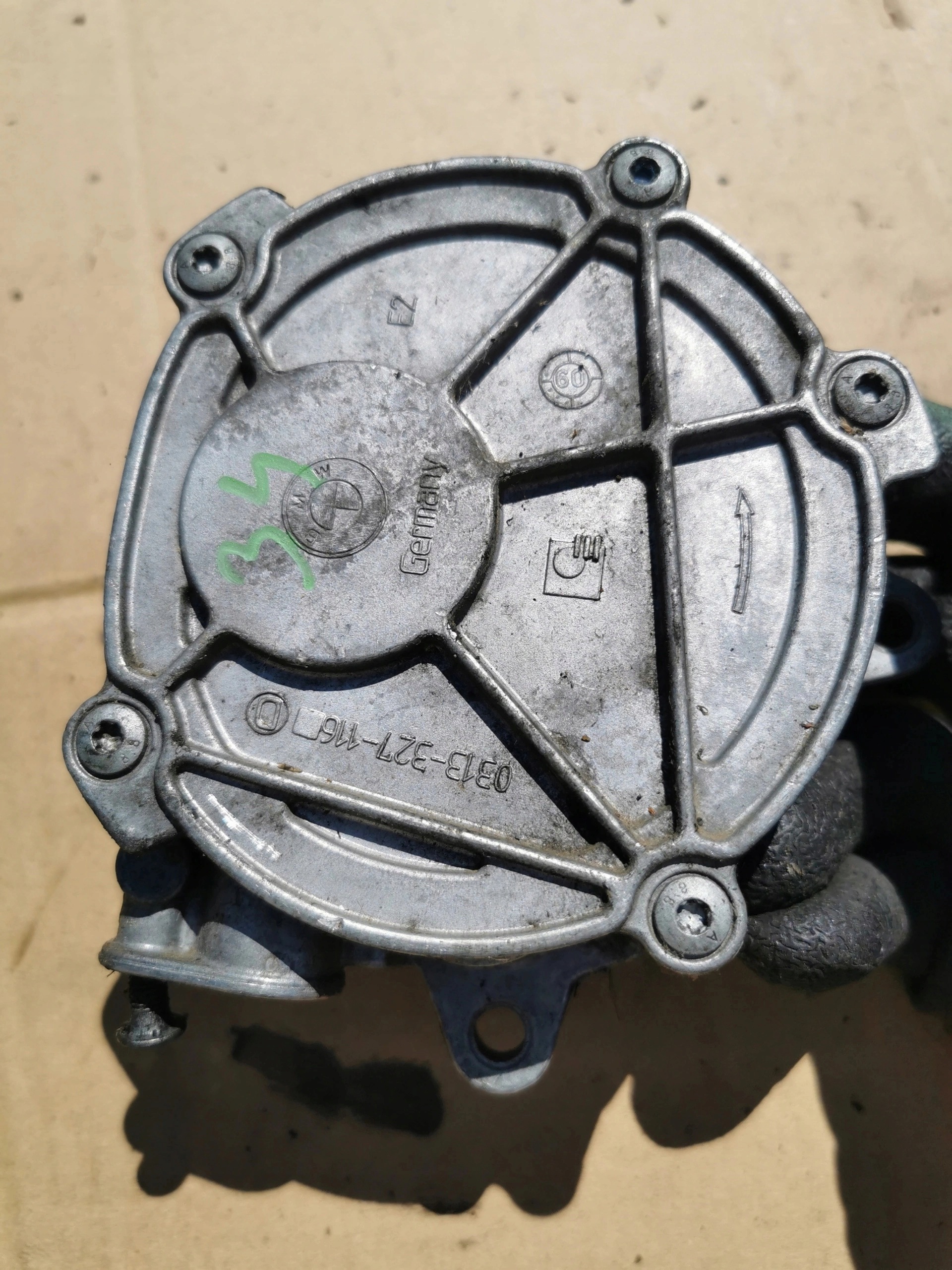 BMW E60 520I 0313-327-116 Pompa VACUM WACUM