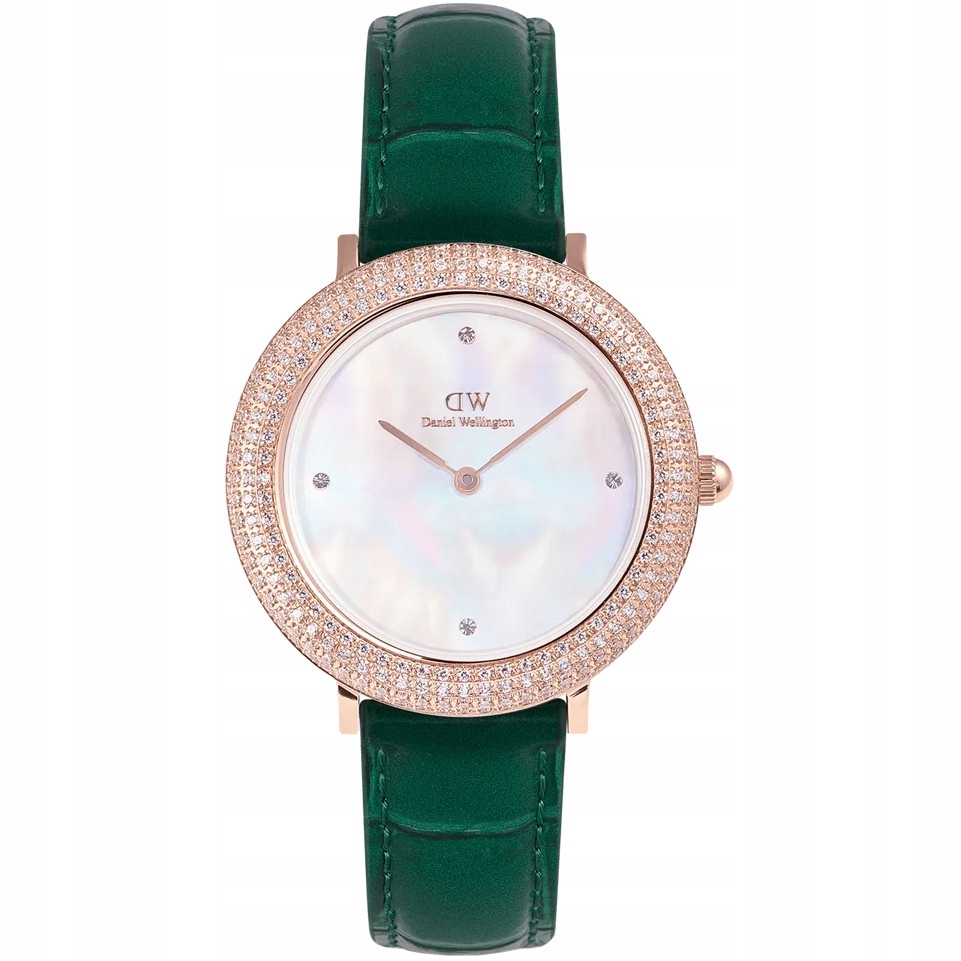 Dámské hodinky Daniel Wellington DW00100826 Zirkony zelené