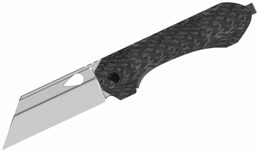 Kizer Ki3665A2 Huldra uniwersalny nóż kieszonkowy 8,1 cm, Stonewash, czarny