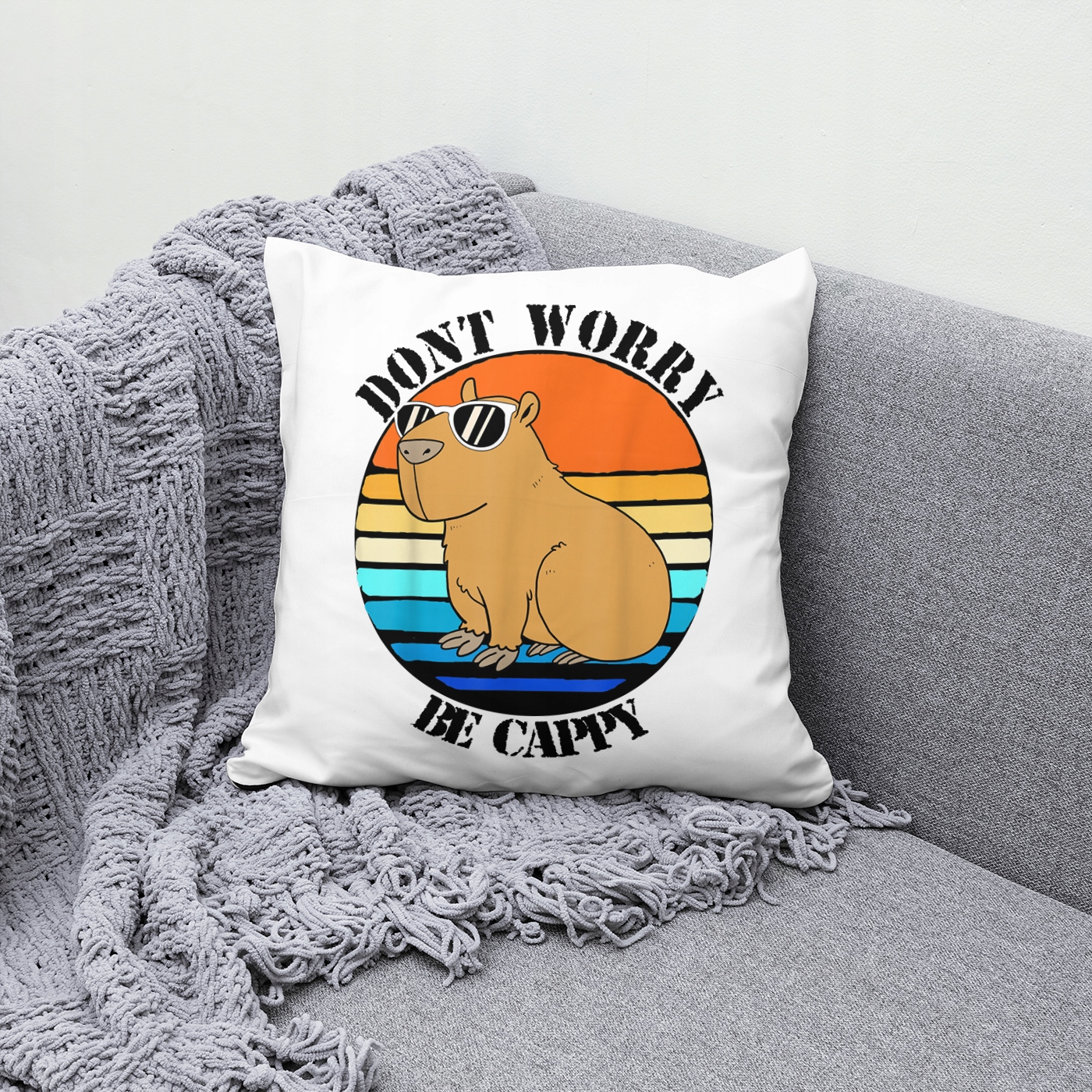 ZESTAW KUBEK PODUSZKA Z KAPIBARĄ PREZENT KAPIBARA DLA MIŁOŚNIKA KAPIBARY Marka MS