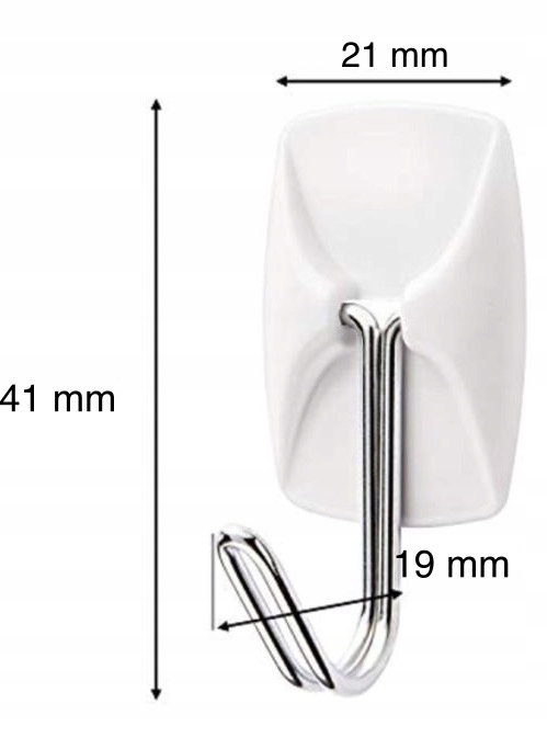 COMMAND 3M HACZYKI MAŁE 3 SZT Z METALOWYM 17067 Stan opakowania oryginalne