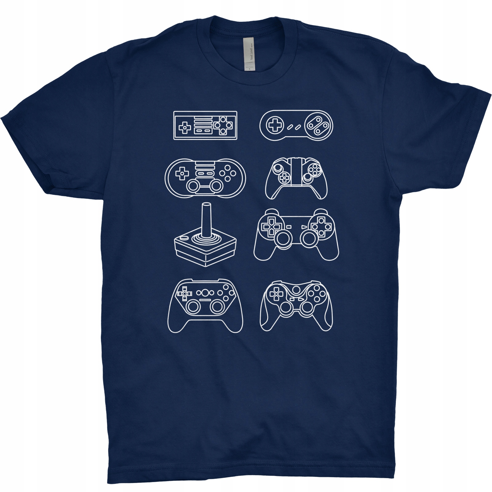 

Kontrolery Koszulka Pad Gracz Gamer Joystick Retro