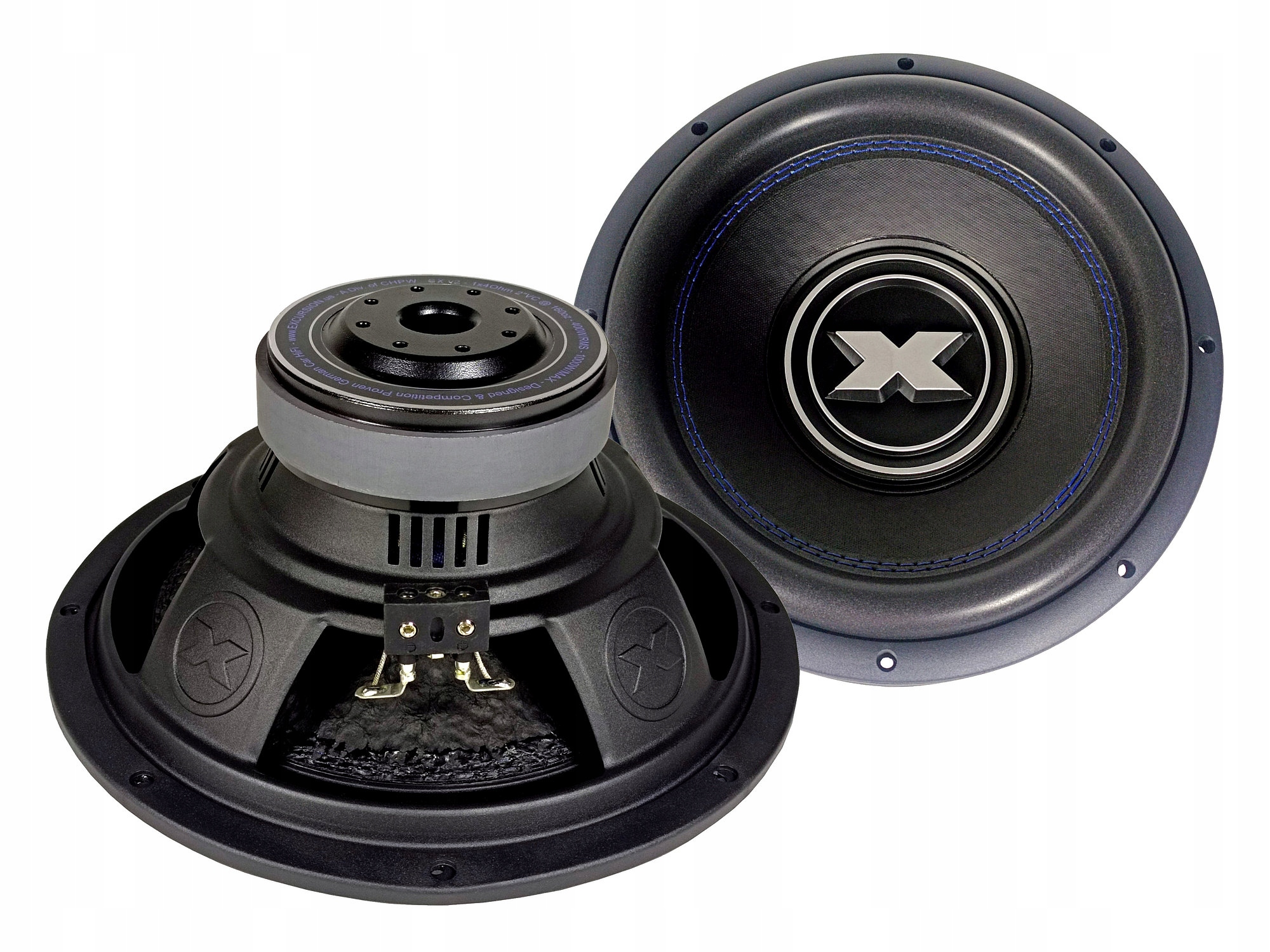 Subwoofer Excursion SX.v2-12S4 1x4 Ohm samochodowy głośnik niskotonowy 30cm