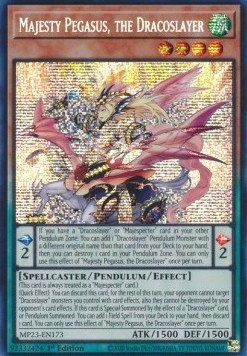 Yu-Gi-Oh! TCG: Majesty Pegasus, the Dracoslayer (MP23)