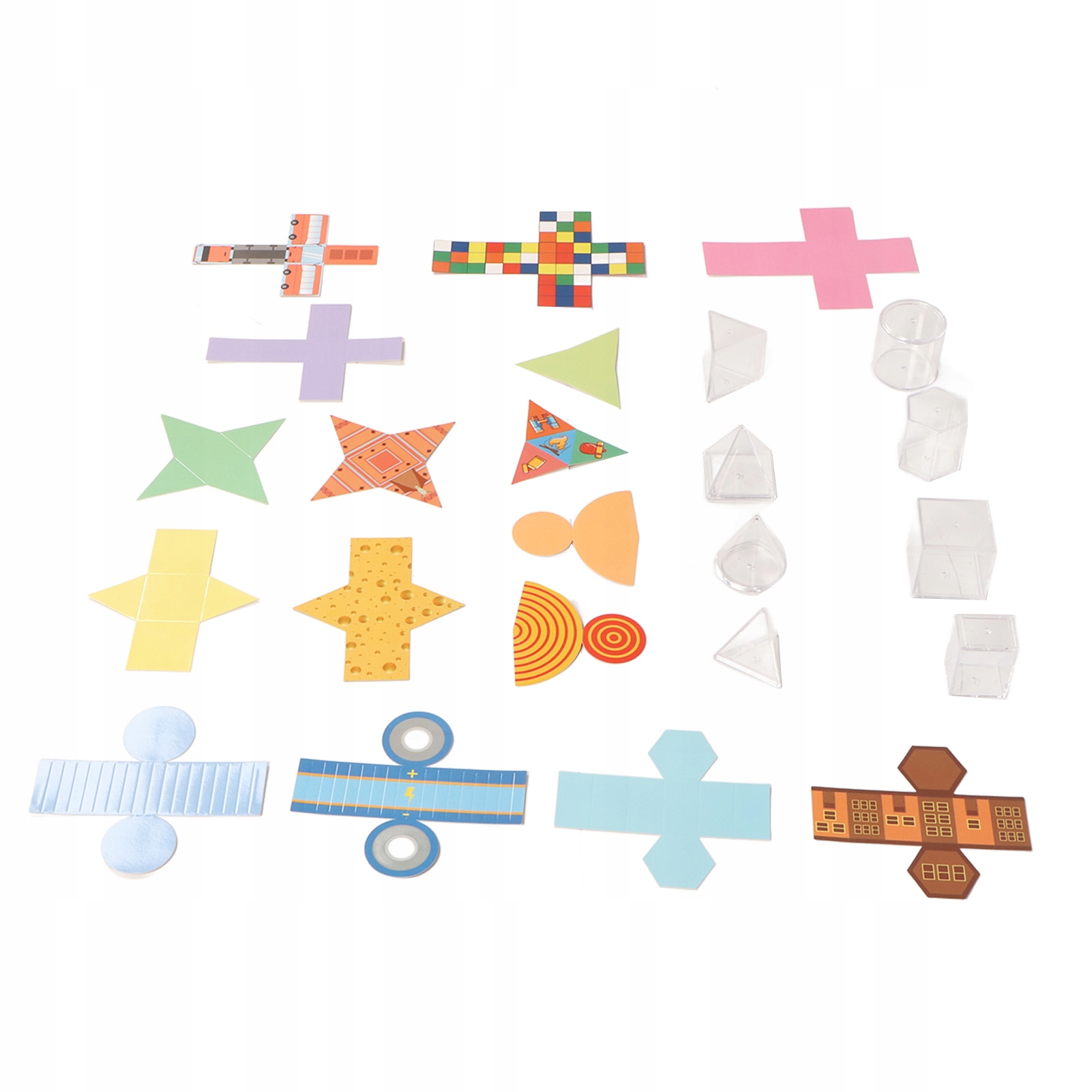 MODEL DEMONSTRACYJNY GEOMETRII PERSPEKTYWICZNEJ 3D SHAPES GEOMETRIC Marka Pozostałe