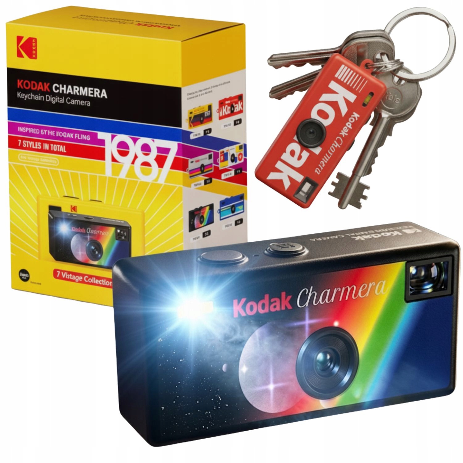 Kodak Charmera Keychain Aparat Mini Cyfrowy Brelok Dla Dzieci Blind Box