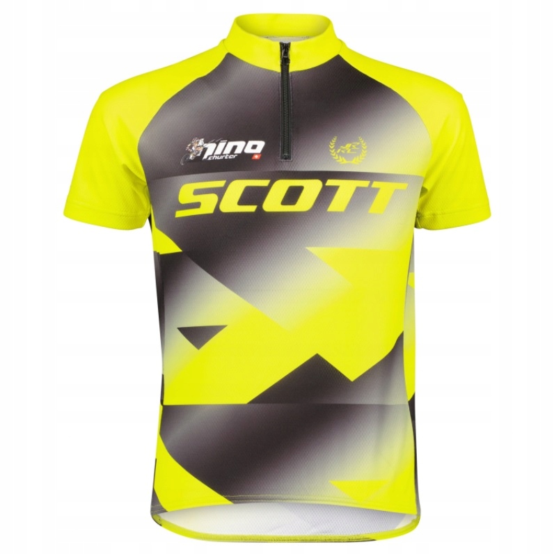 Koszulka Kr.scott Jr Rc Pro Black-yellow 164CM