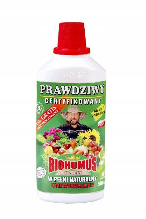 

Eko nawóz naturalny Uniwersalny Biohumus 0,5L