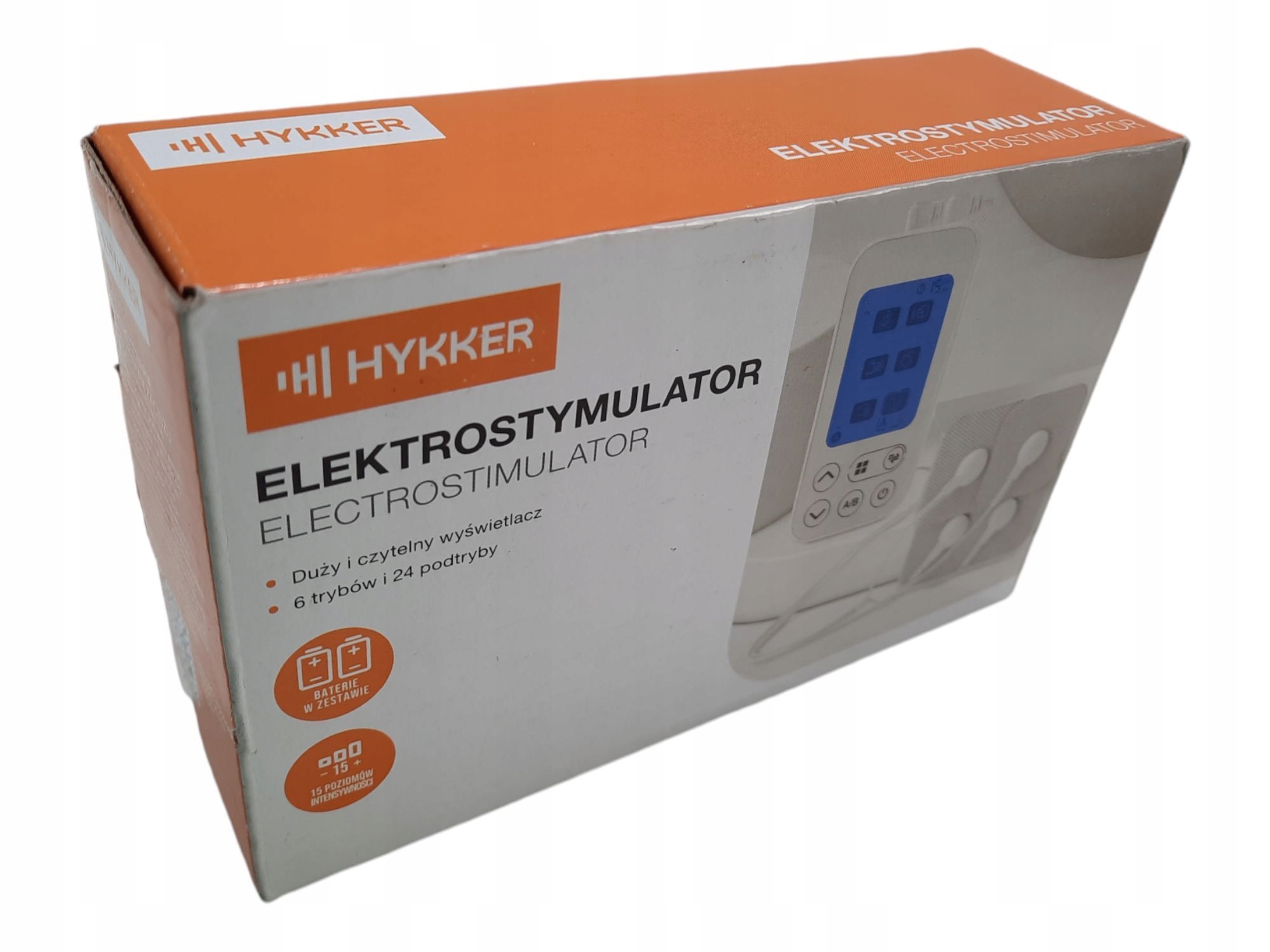 Elektrostymulator mięśni HYKKER AD-2126 LCD 6 trybów