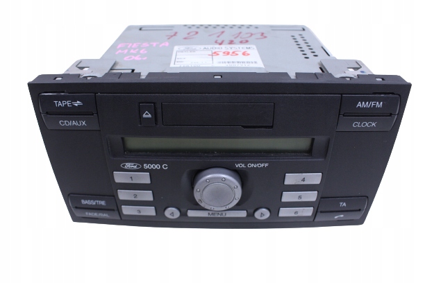 6S61-18K876-AG - Радіо FORD FIESTA MK6 06R. Lift + код